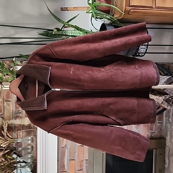 VNTG Y2K Sean John Mens 100% Cotton Fleece Lined Zipup Jacket/Coat